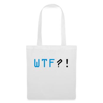 wtf - Stoffbeutel - Weiß - Vorne