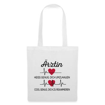 Ärztin - Stoffbeutel - Weiß - Vorne