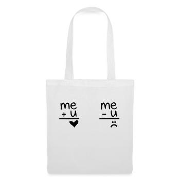 amour humour - Sac en tissu - blanc - Devant