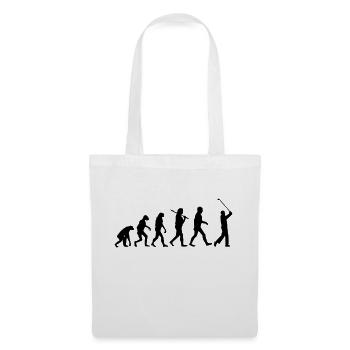 evolution Golf - Stoffbeutel - Weiß - Vorne