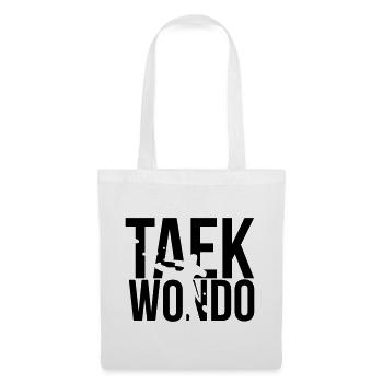 taekwondo - Stoffbeutel - Weiß - Vorne