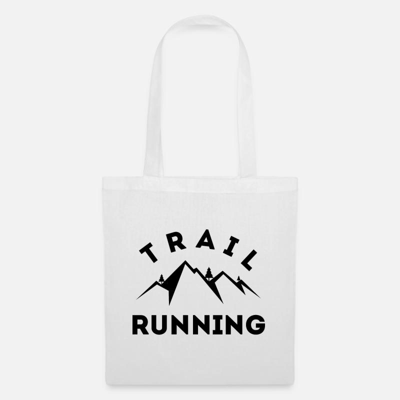 Trail Running - Stoffbeutel - Weiß