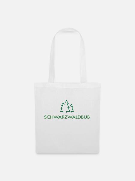 Schwarzwaldbub_Tannen - Stoffbeutel - Weiß