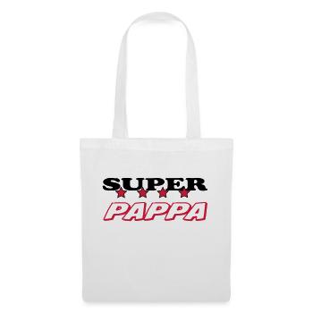 Super pappa - Tote Bag - white - Front