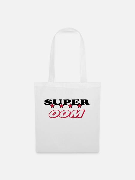 Super oom - Stoffbeutel - Weiß