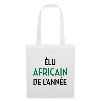 Africa / Africain / Afrique / Africain - Sac en tissu - blanc - Devant
