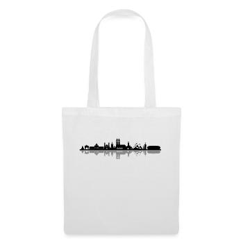 Skyline - München - Stoffbeutel - Weiß - Vorne