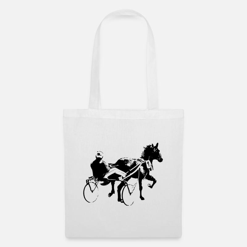 trotteur - Sac en tissu - blanc