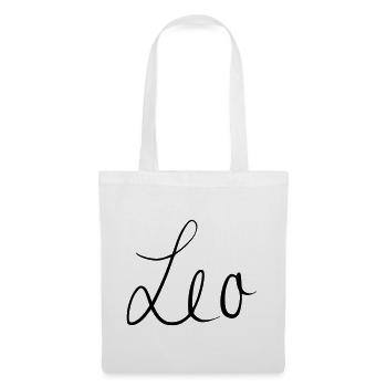 Leo - Sac en tissu - blanc - Devant