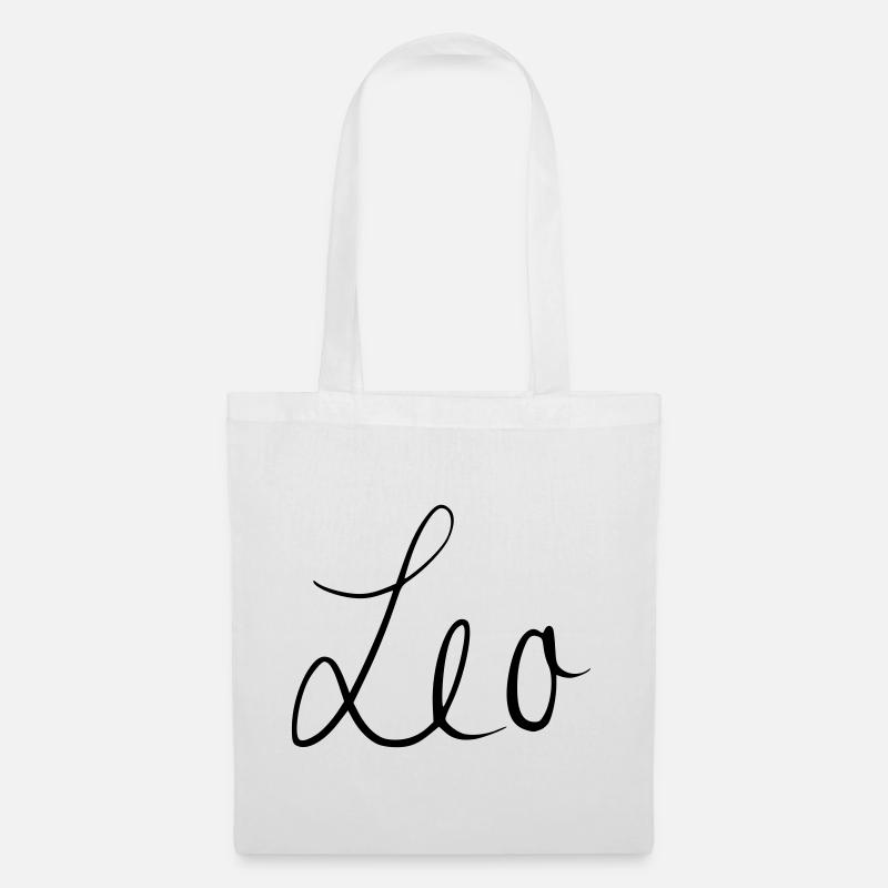 Leo - Stoffbeutel - Weiß