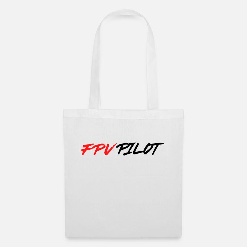 FPV Pilot - Sac en tissu - blanc