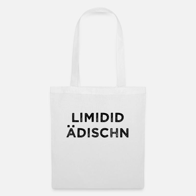 Limited Edition - sächsisch - Limidid Ädischn - Stoffbeutel - Weiß