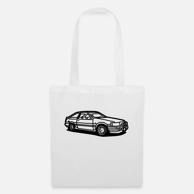 Corolla GT Coupe AE36 - Tote Bag - white