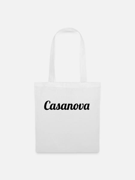 Casanova - Stoffbeutel - Weiß