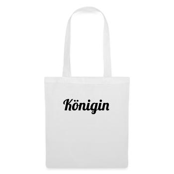 Königin - Stoffbeutel - Weiß - Vorne