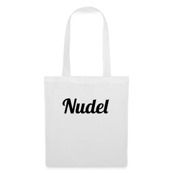 Nudel - Stoffbeutel - Weiß - Vorne