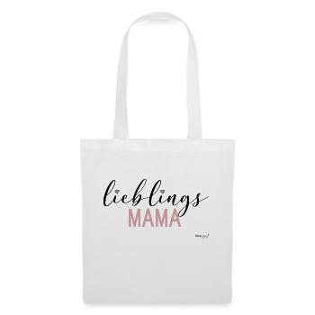 maman préférée - Sac en tissu - blanc - Devant