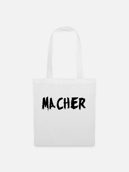 MACHER - Stoffbeutel - Weiß