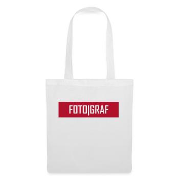 Fotograf - Stoffbeutel - Weiß - Vorne