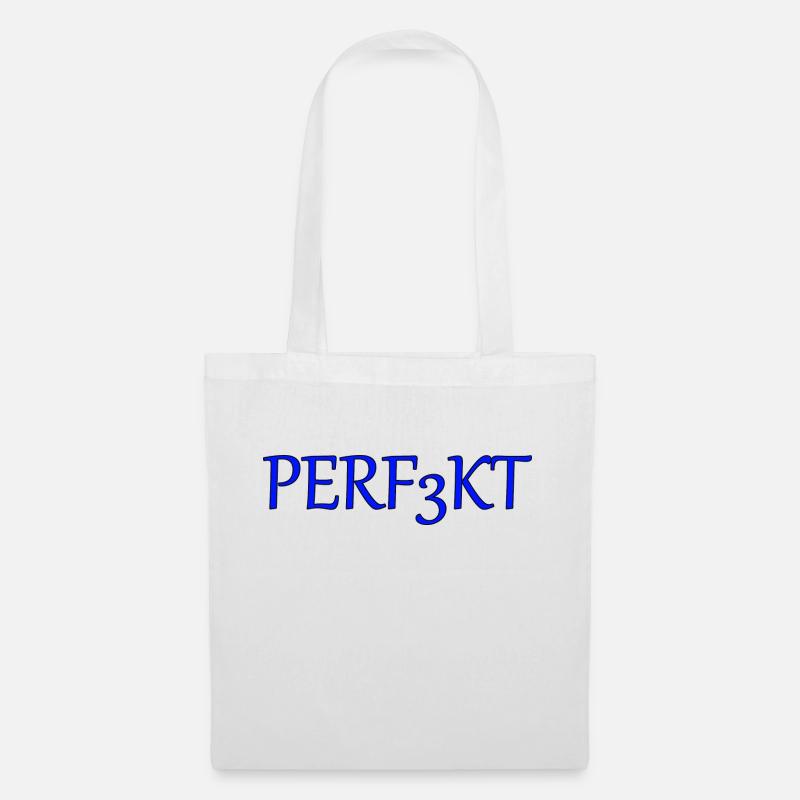 perfekt - Stoffbeutel - Weiß