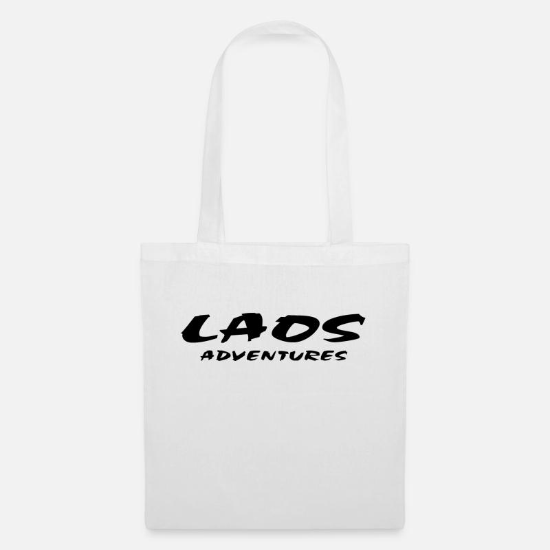 Laos - Stoffbeutel - Weiß