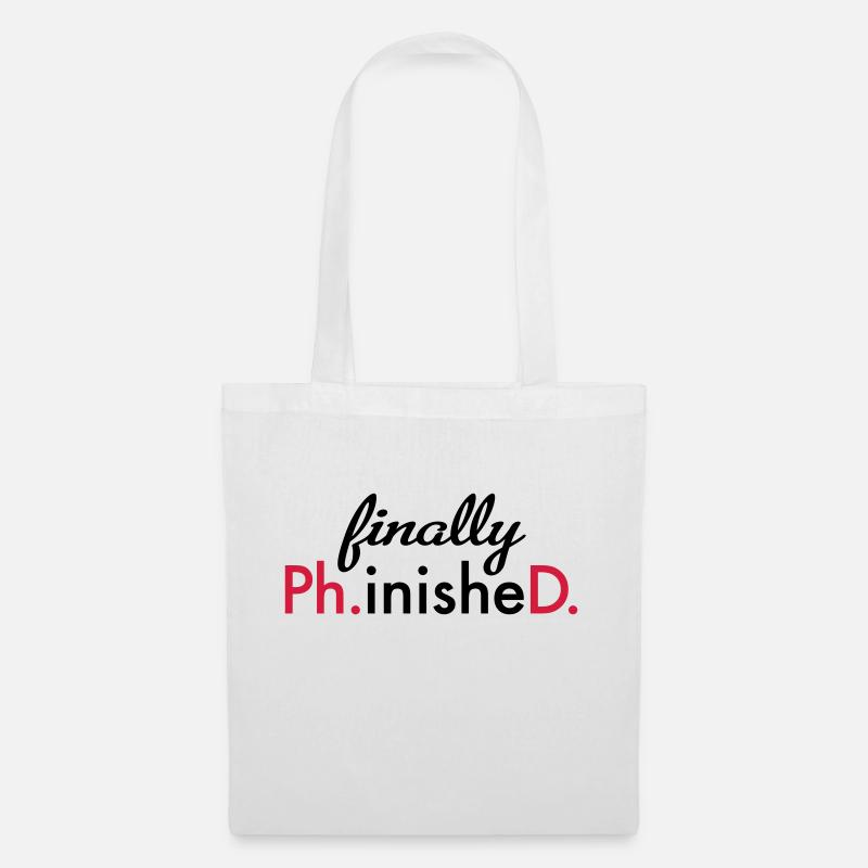 phd - Stoffbeutel - Weiß