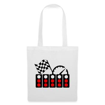 Race car light start - Tote Bag - white - Front