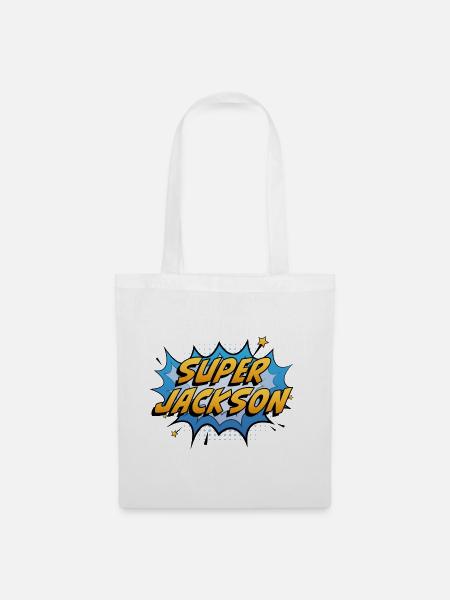 Super Jackson - Stoffbeutel - Weiß