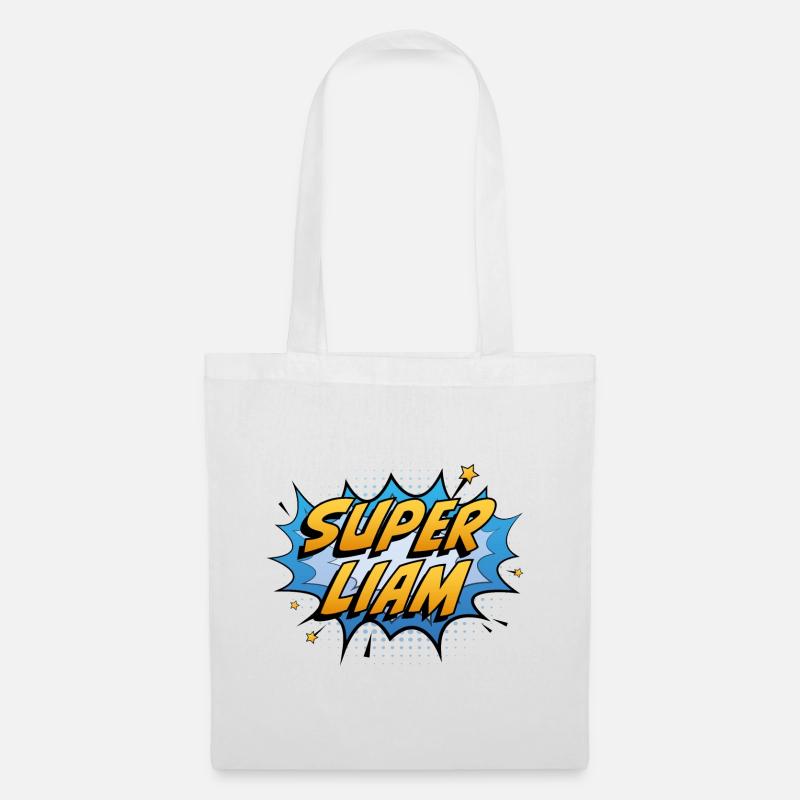 Super Liam - Stoffbeutel - Weiß