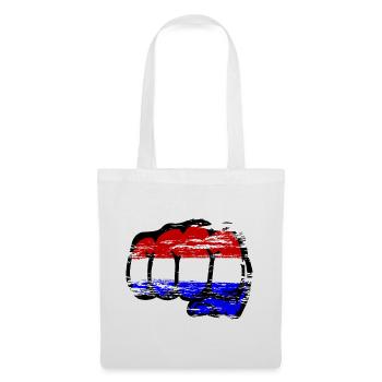 Holland Flag Hand Fist Used - Tote Bag - white - Front