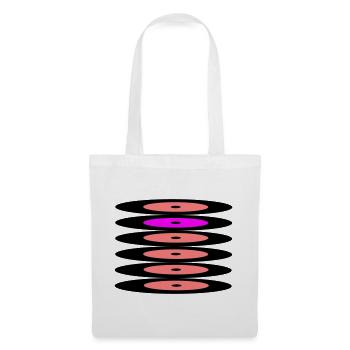 Records - Tote Bag - white - Front