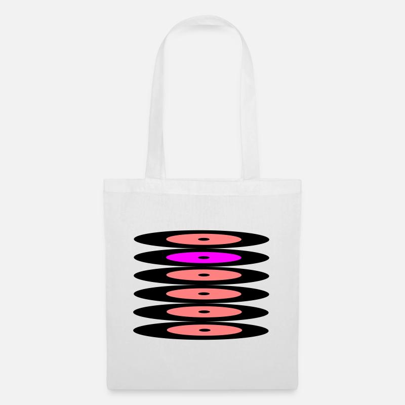 Records - Tote Bag - white