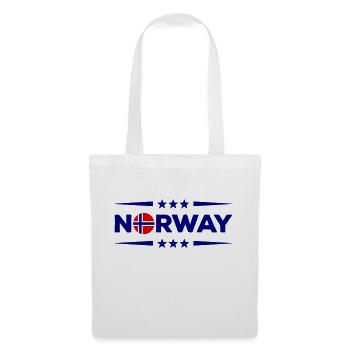 norway - Stoffbeutel - Weiß - Vorne