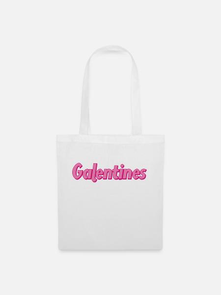 Galentine - Stoffbeutel - Weiß