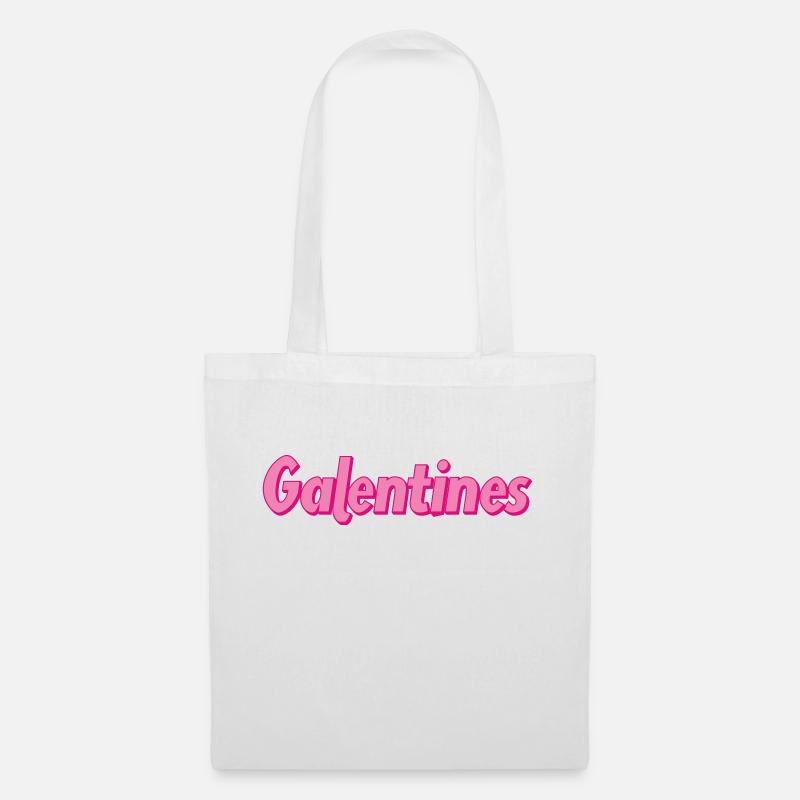 Galentines - Sac en tissu - blanc