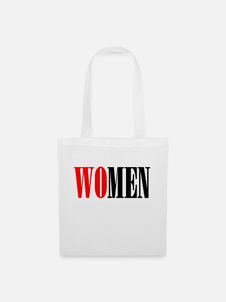 Frauen - Stoffbeutel - Weiß