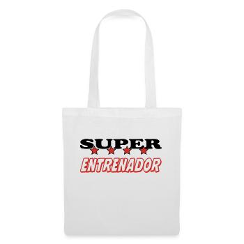 SUPER ENTRENADOR - Tote Bag - white - Front