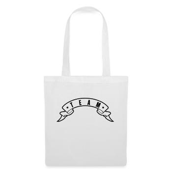 Équipe - Sac en tissu - blanc - Devant