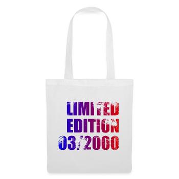 25e anniversaire Edition limitée 03/2000 - Sac en tissu - blanc - Devant