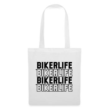 Biker_life_fast - Tote Bag - white - Front