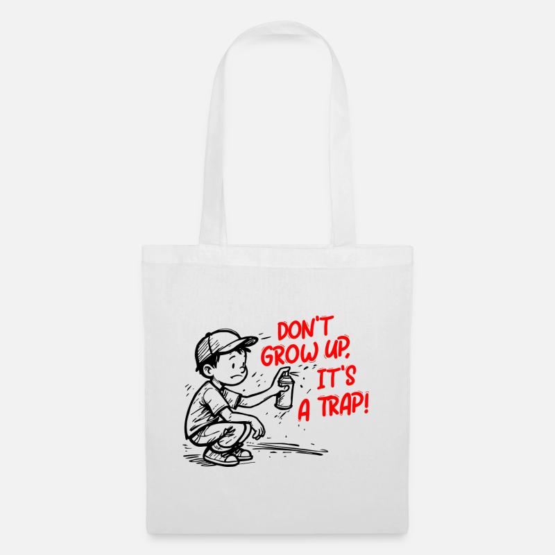 It's a trick - Tote Bag - white