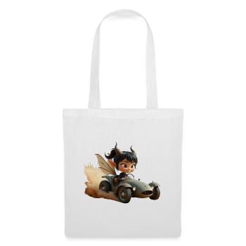 Adventure Goblin in Sand Car - Tote Bag - white - Front
