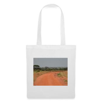 Antilope sur la Route Rouge - Sac en tissu - blanc - Devant