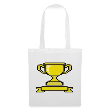 Pokal - Stoffbeutel - Weiß - Vorne