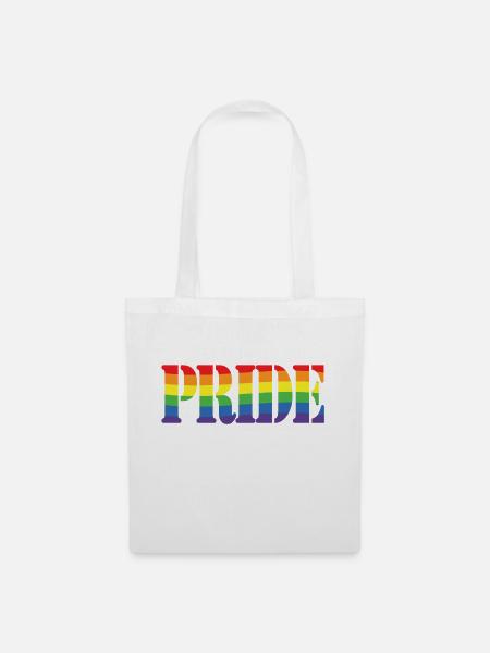 Rainbow Pride - Stoffbeutel - Weiß