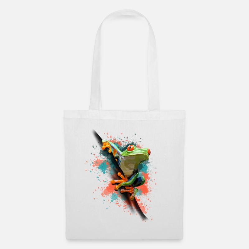 Frog - Tote Bag - white