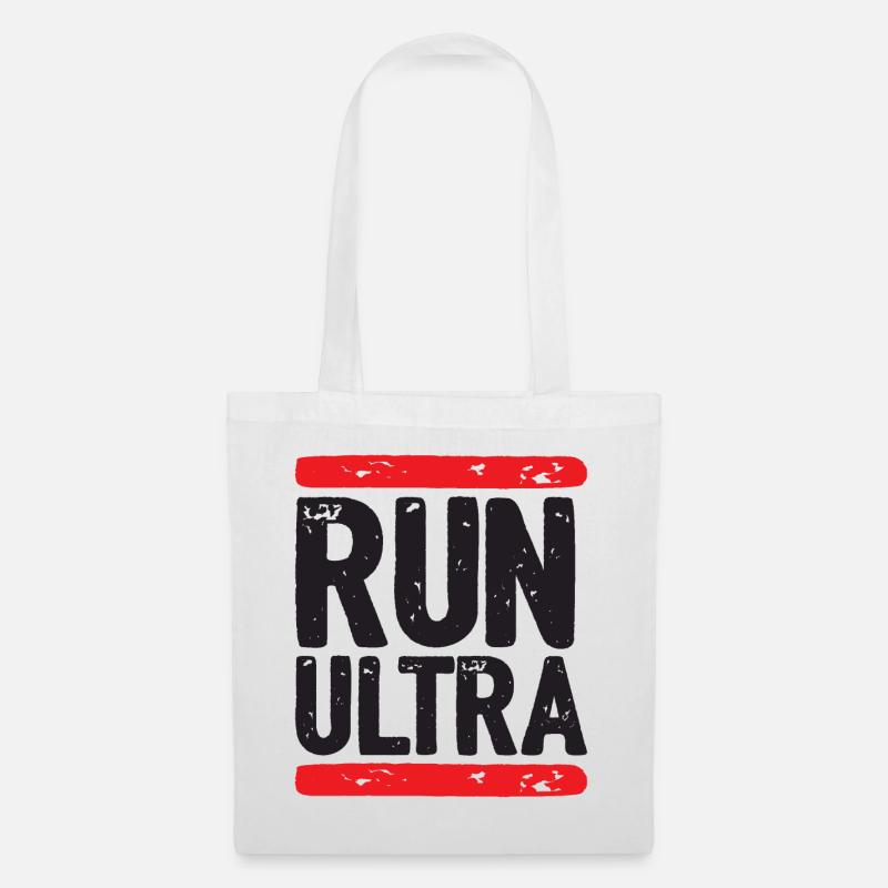 Führen Sie Ultra aus - Stoffbeutel - Weiß