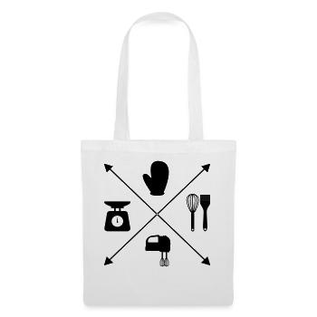 cuire - Sac en tissu - blanc - Devant