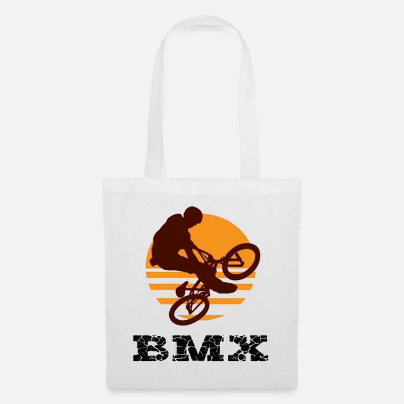 BMX - Stoffbeutel - Weiß