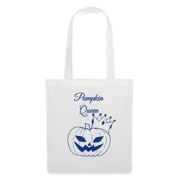 Reine de la citrouille - Sac en tissu - blanc - Devant